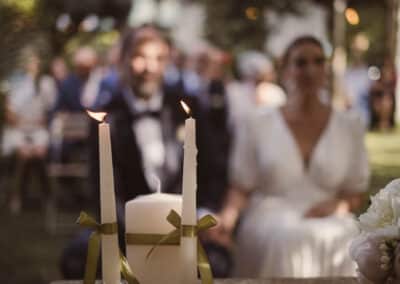 Matrimonio civile all'aperto