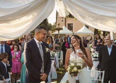 Matrimonio civile all'aperto
