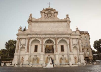 Fotografo matrimonio San Pietro in Montorio e Villa Piccolomini