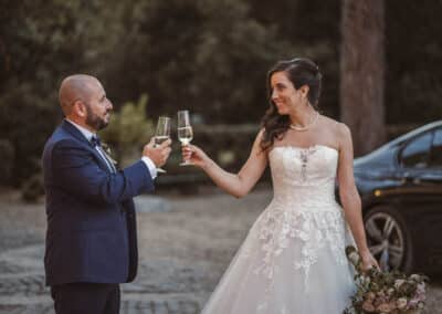 Fotografo matrimonio Villa Piccolomini