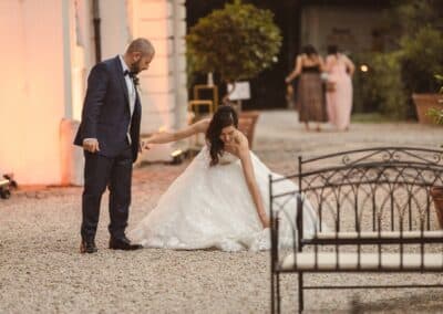 Fotografo matrimonio Villa Piccolomini