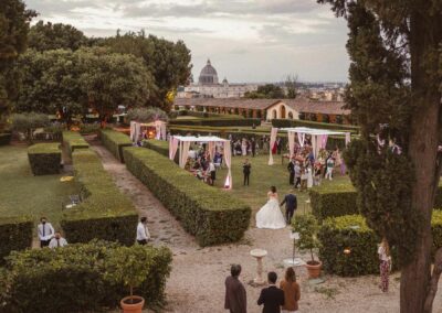 Fotografo matrimonio Villa Piccolomini