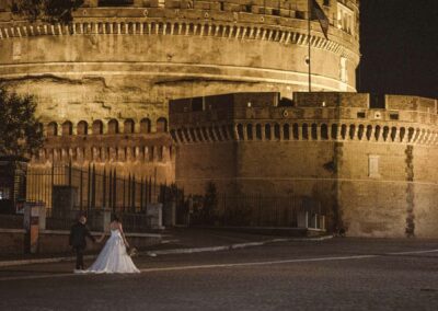 Fotografo matrimonio Castel Sant'Angelo Roma