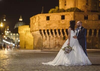 Fotografo matrimonio Castel Sant'Angelo Roma